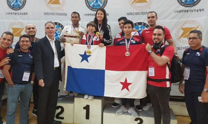 Panam logra 12 medallas en el Campeonato Mundial de Hapkido