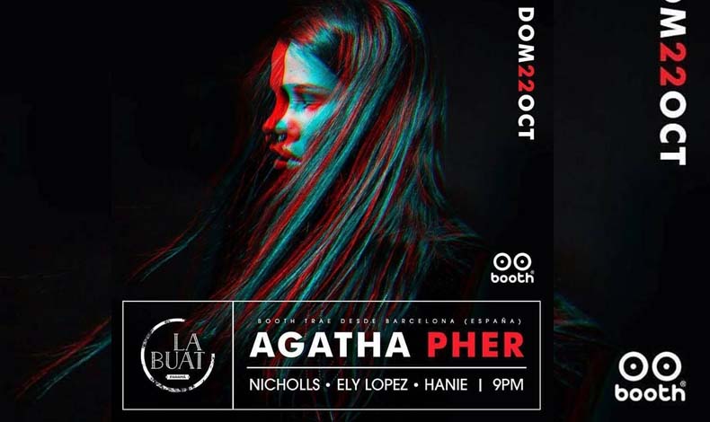 Dj Agatha Pher estar hoy en Panam