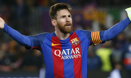 Barcelona contina lder gracias a doblete de Messi  frente al Mlaga