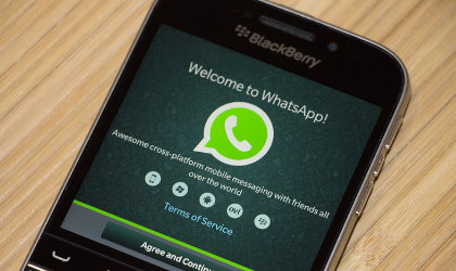 Ya no habr ms Whatsapp  para BlackBerry