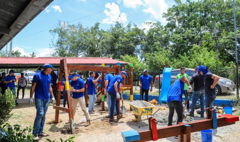 Copa Airlines recupera espacios de la escuela Juan Gil de Pacora