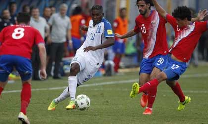 Costa Rica empat con Honduras