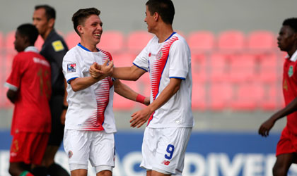 Costa Rica se clasifica a la siguiente ronda del Pre-Mundial Sub-17