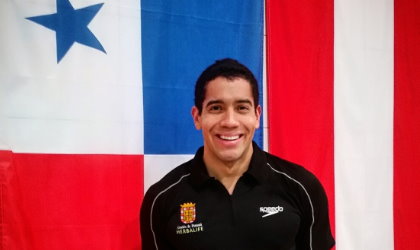 Nadador panameo Edgar Crespo consigue medalla de Plata
