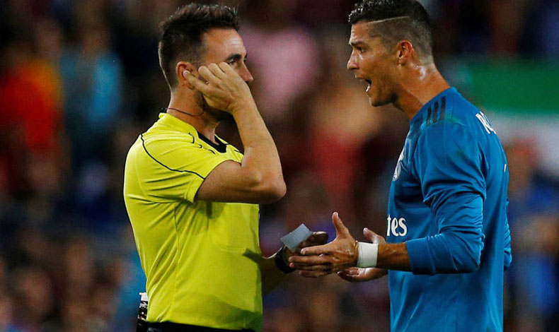 Cristiano Ronaldo es sancionado con la suspensin de cinco partidos