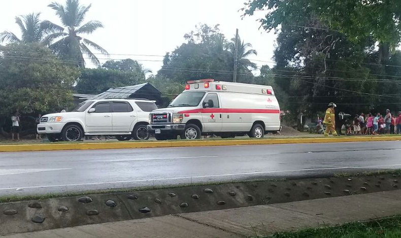 Heridos de accidente en Bar son atendidos por la Cruz Roja de Panam