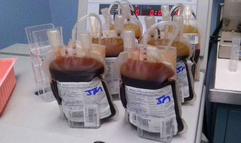 Hacen un llamado para realizar donaciones voluntarias de sangre