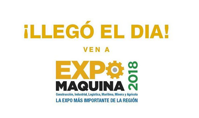 Hoy inicia la Expo Maquina 2018