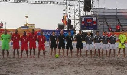 Panam cae ante la seleccin de Paraguay en Ftbol de Playa