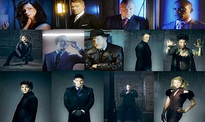 Los personajes de la tercera temporada de Gotham en el estrado