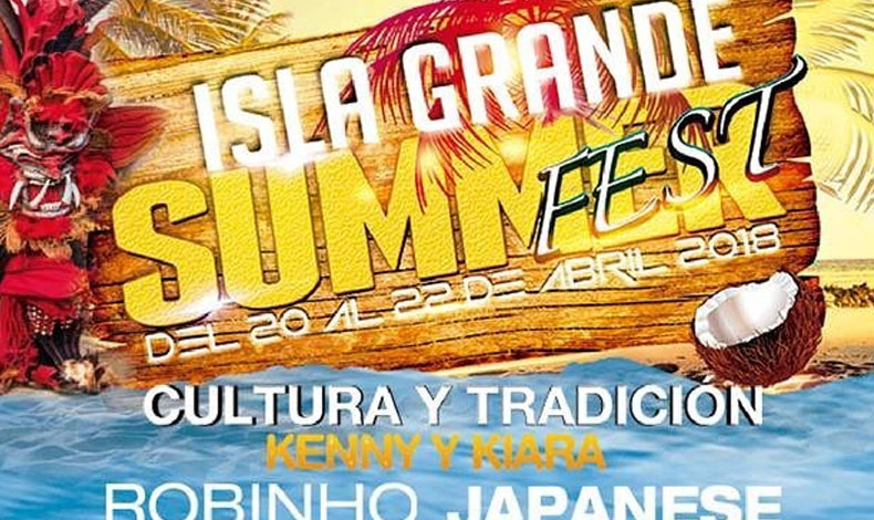 Isla Grande Summer Fest del 20 al 22 de abril