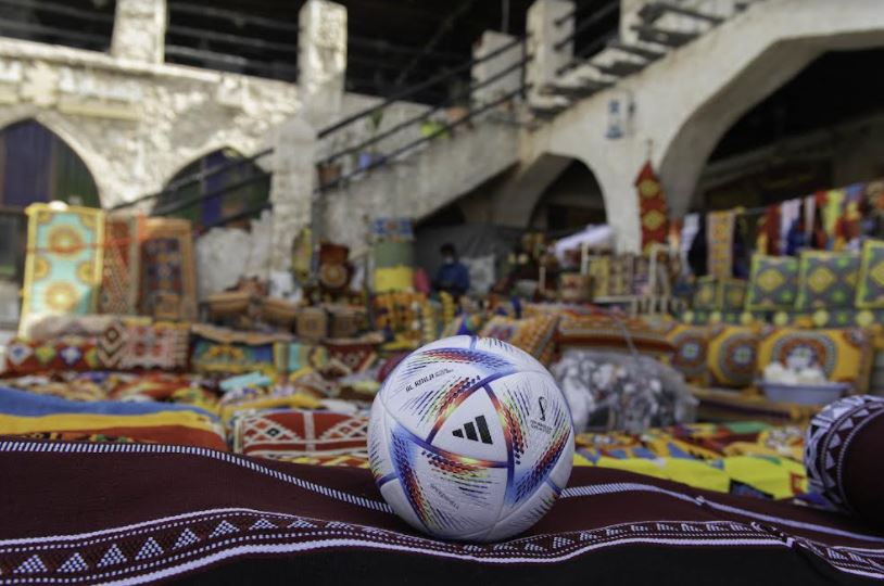 adidas revela al rihla, el nuevo baln oficial de la copa mundial de la FIFA 2022