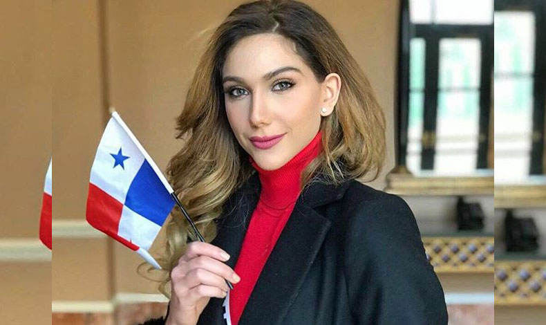 Laura de Sanctis llev dos cuadros para la subasta benfica del Miss Universo