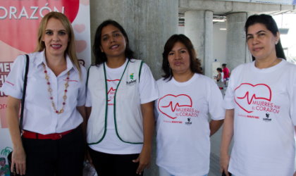 MAPFRE, el MINSA y Metro de Panam continan con la campaa Mujeres por el Corazn
