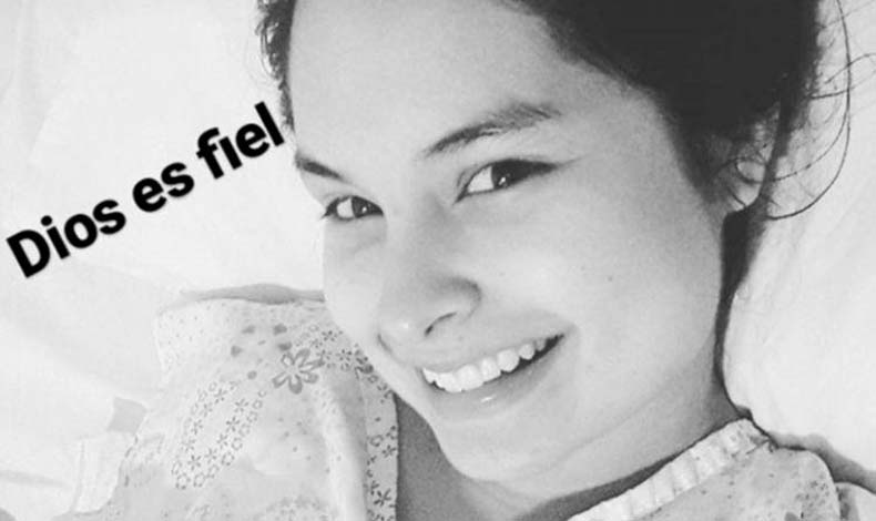 Mara Fernanda Carrillo, Fui operada el lunes de urgencia