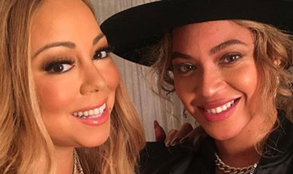 Mariah Carey y Beyonce se toman una selfie