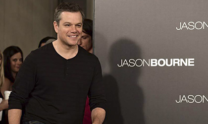 Matt Damon fue Fichado por el Atltico de Madrid mientras promocionaba la film Jason Bourne