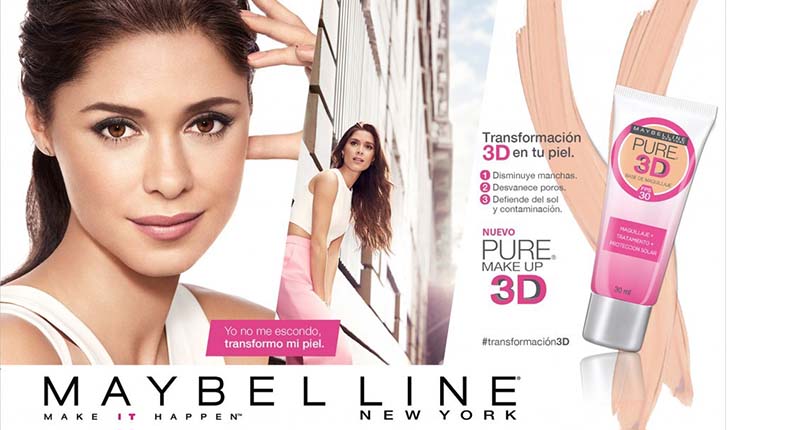 Maybelline Pure 3D la nueva base que cuida tu piel