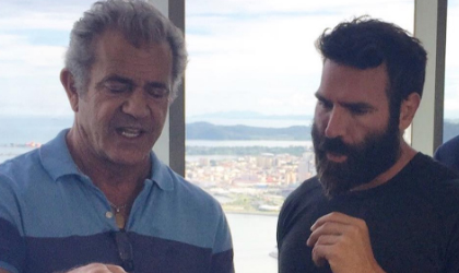 Mel Gibson y Dan Bilzerian de visita en Panam