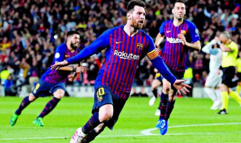 Messi acerca al Barcelona a la final de la Champions