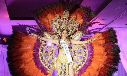 Panam gana mejor traje nacional en  certamen de belleza