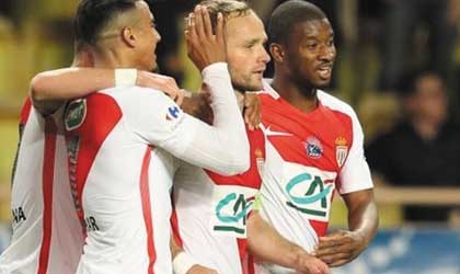 Mnaco vence a Lille y se clasifica a las semifinales de la Copa Francia