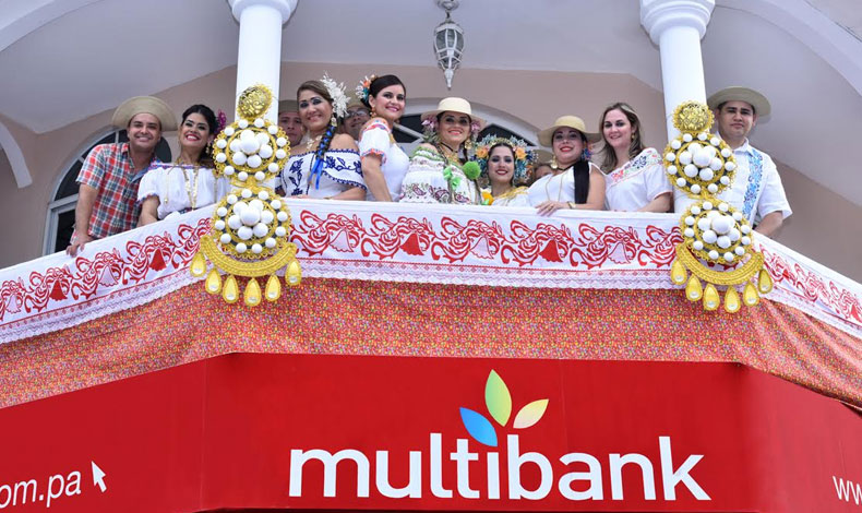 Multibank apoy el Desfile de la Mil Polleras 2018