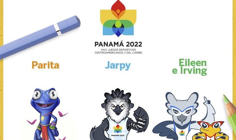 Los JCC 2022 de Panam ya tiene sus tres mascotas finalistas