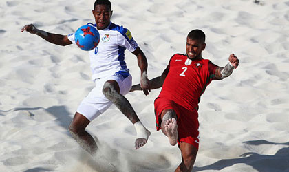 Panam cay derrotado frente al campen del mundo Portugal