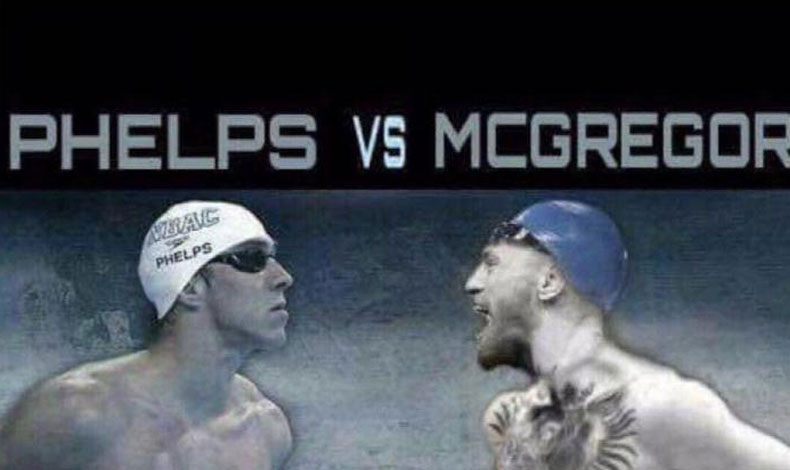 Phelps reta a McGregor