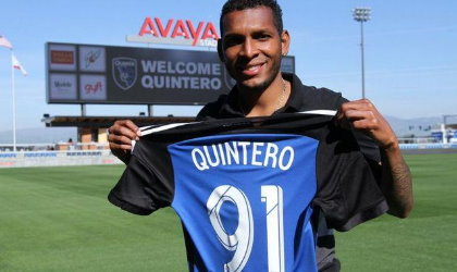 Negrito Quintero es nuevo jugador del  San Jose Earthquakes de la MLS