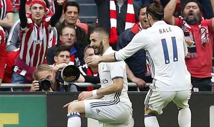 Real  Madrid se consolida en el liderato de la liga espaola al vencer al Atltico Bilbao