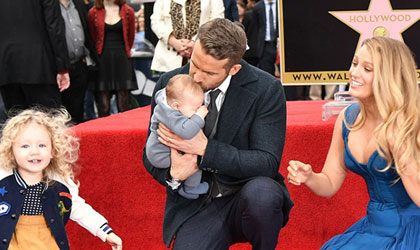 Las hijas de Ryan Reynolds y Blake Lively aparecen pblicamente por primera vez