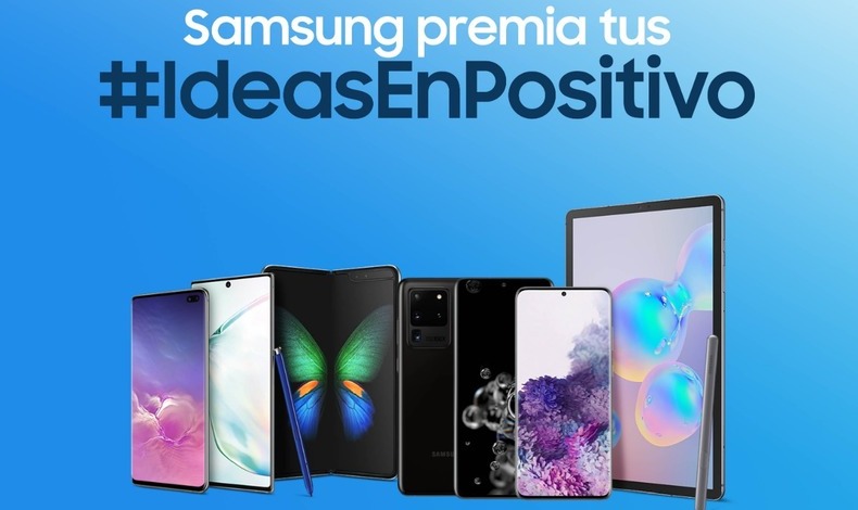 Mantente positivo, que Samsung premia tus ideas!