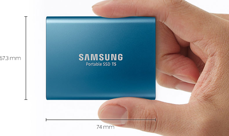 Samsung saca al mercado nuevas unidades SSD T5