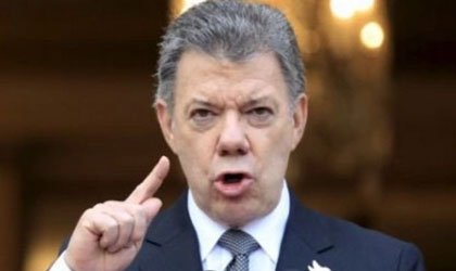 El presidente de Colombia instal Misin Electoral Especial