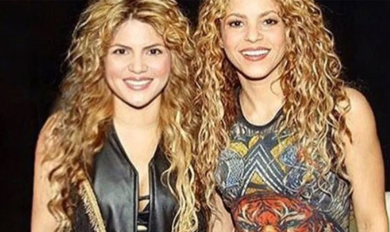 Shakira conoci a su gemela