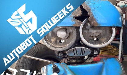 Una vieja motocicleta llamada Sqweeks llega a Transformers 5