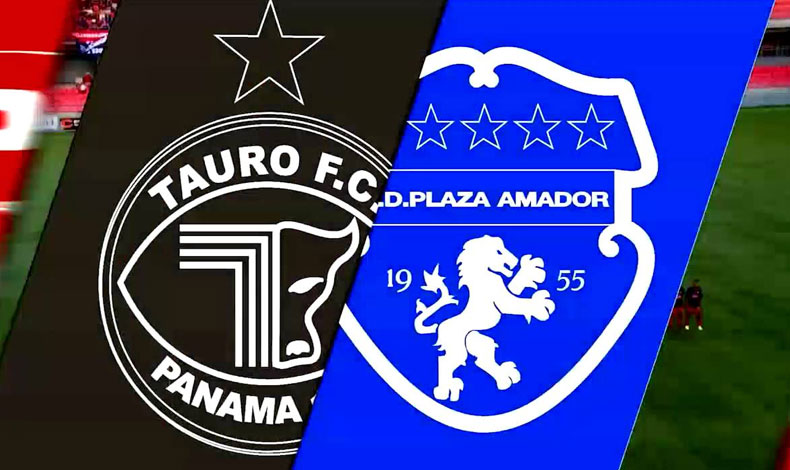 Clsico panameo el Tauro FC contra Plaza Amador