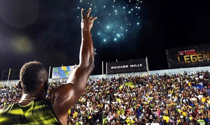 Bolt fue despedido en Jamaica con un sentido homenaje
