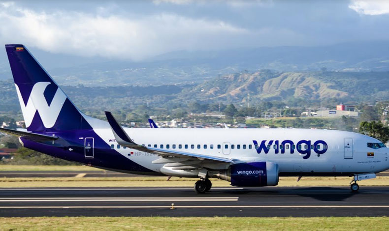 Wingo incrementa sus vuelos desde Panam con destino a Colombia
