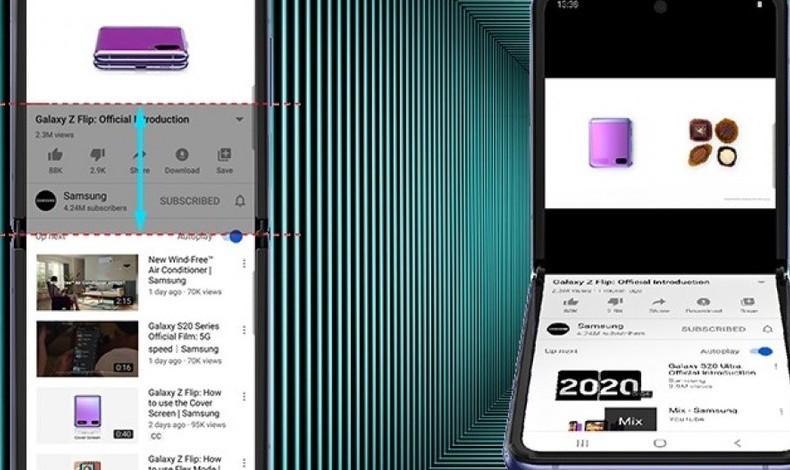 YouTube ahora tiene una nueva optimizacin para el Galaxy Z Flip