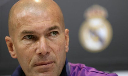 Zidane preocupado por partido ante Osasuna