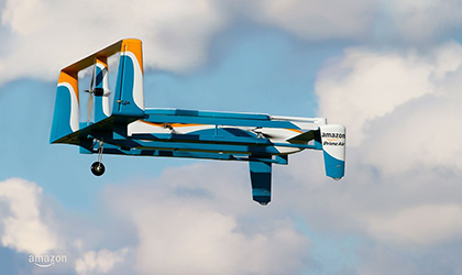 Amazon quiere crear una flota de drones mensajeros