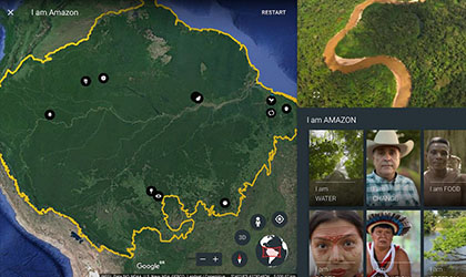 Google Earth te llevar al corazn del Amazonas a travs de Voyager