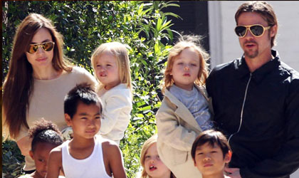 Hija de Angelina Jolie y Brad Pitt hace peticin a sus padres