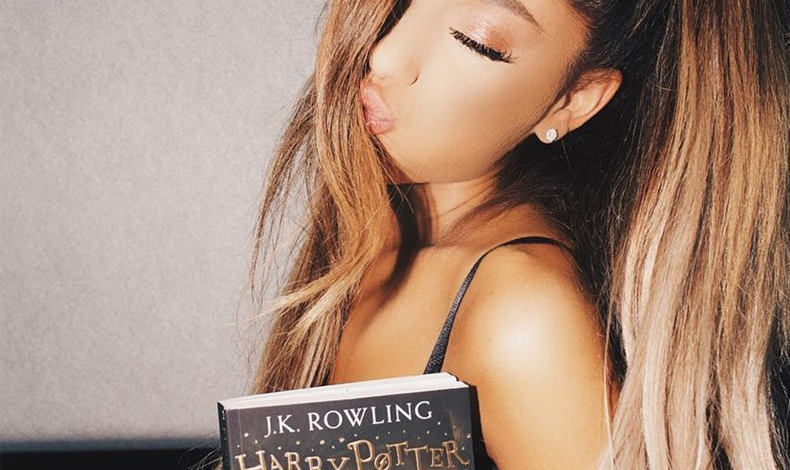Ariana Grande se declara fan ferviente de Harry Potter