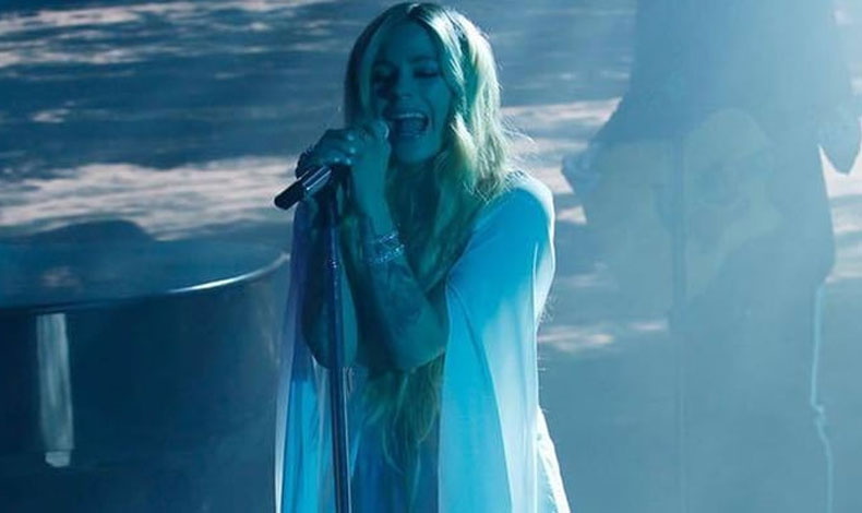 Avril Lavigne volvi a dar una presentacin en vivo