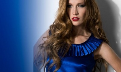 El azul el�ctrico el m�s Chic de la moda