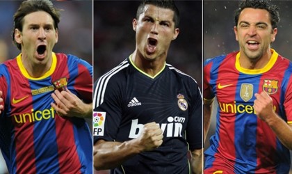 Neymar, CR7 y Messi entre los candidatos al baln de oro